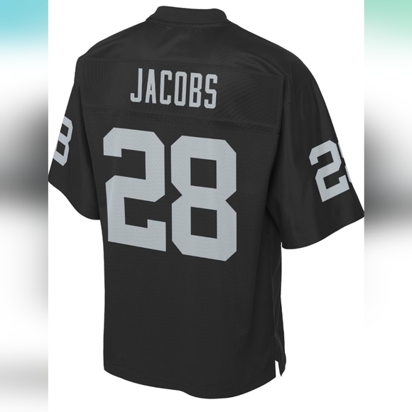 NFL PRO LINE Men's Josh Jacobs Black Las Vegas Raiders Team Jersey size small - Picture 3 of 10